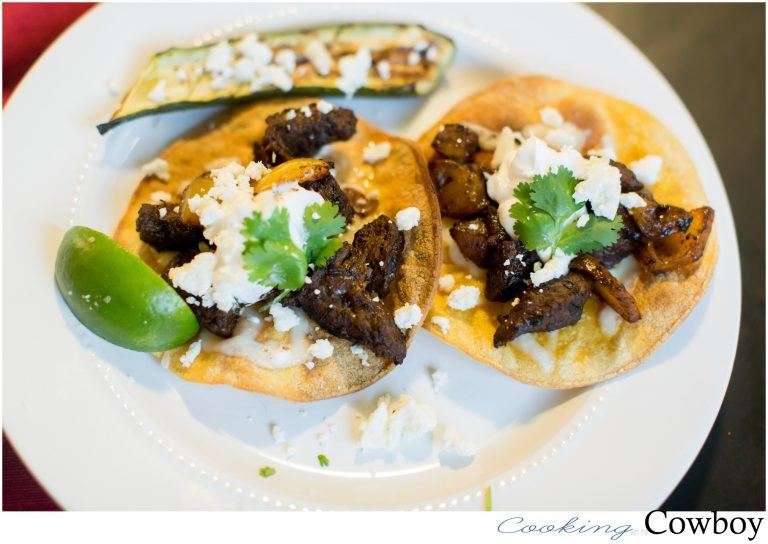 Steak Tostadas