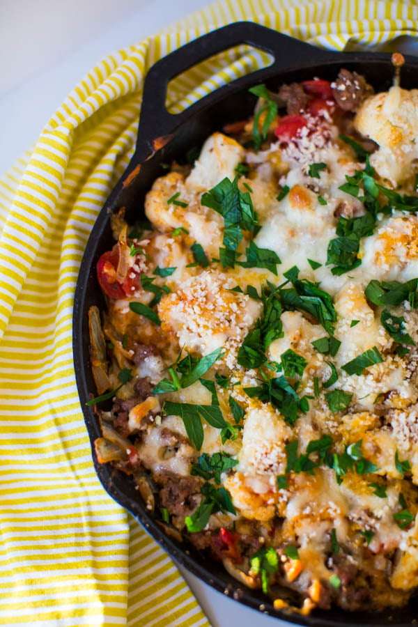 Beef and Cauliflower Casserole & How I found Strength