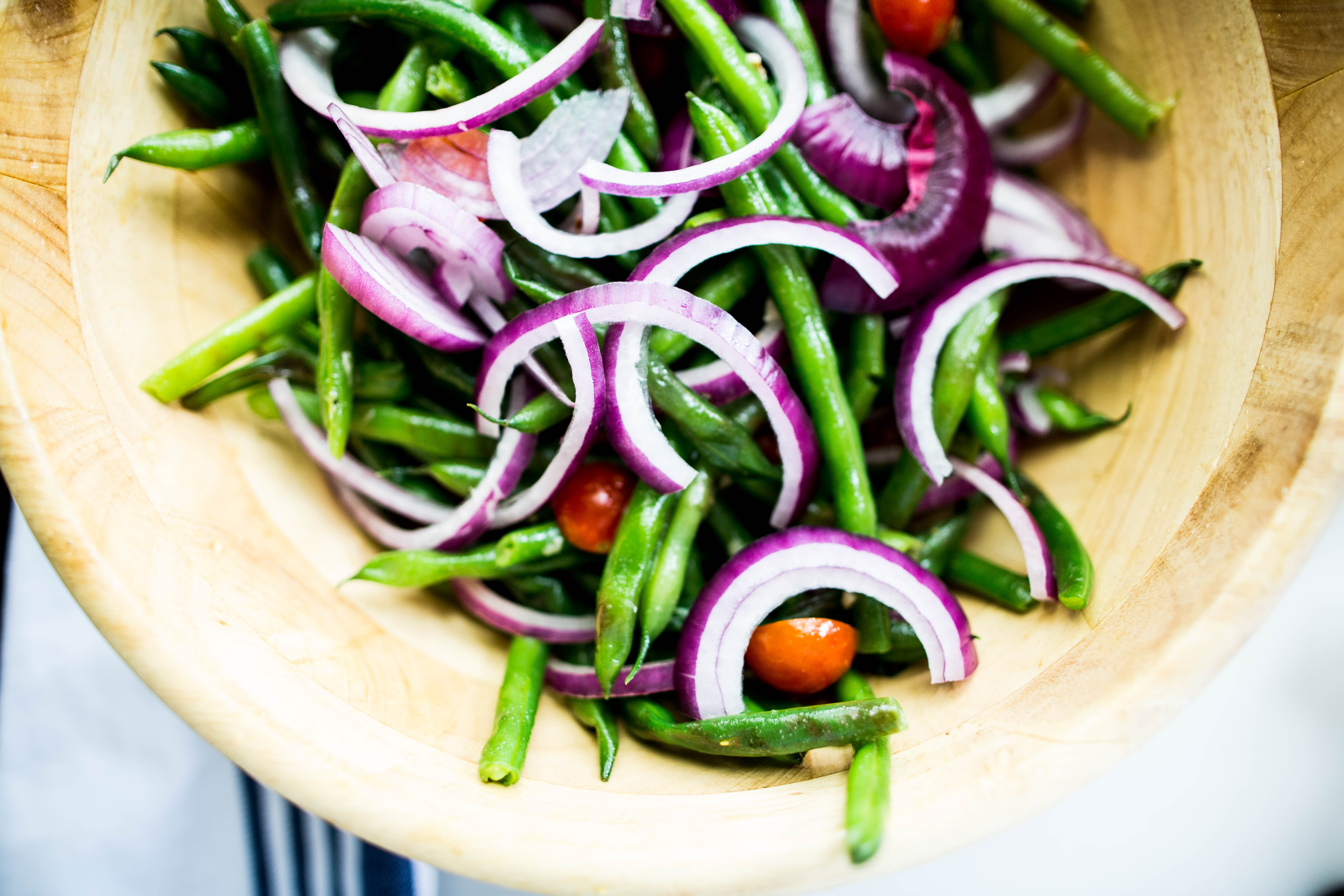 Green Bean Salad - With The Cowboy