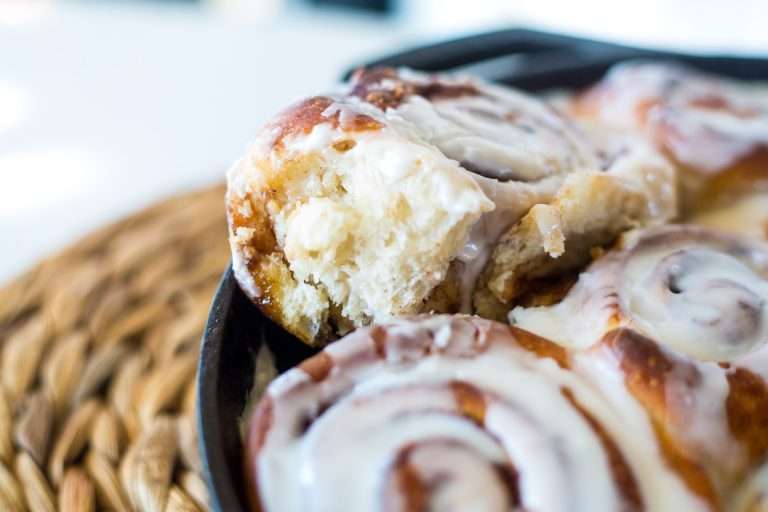 Sourdough Overnight Cinnamon Rolls