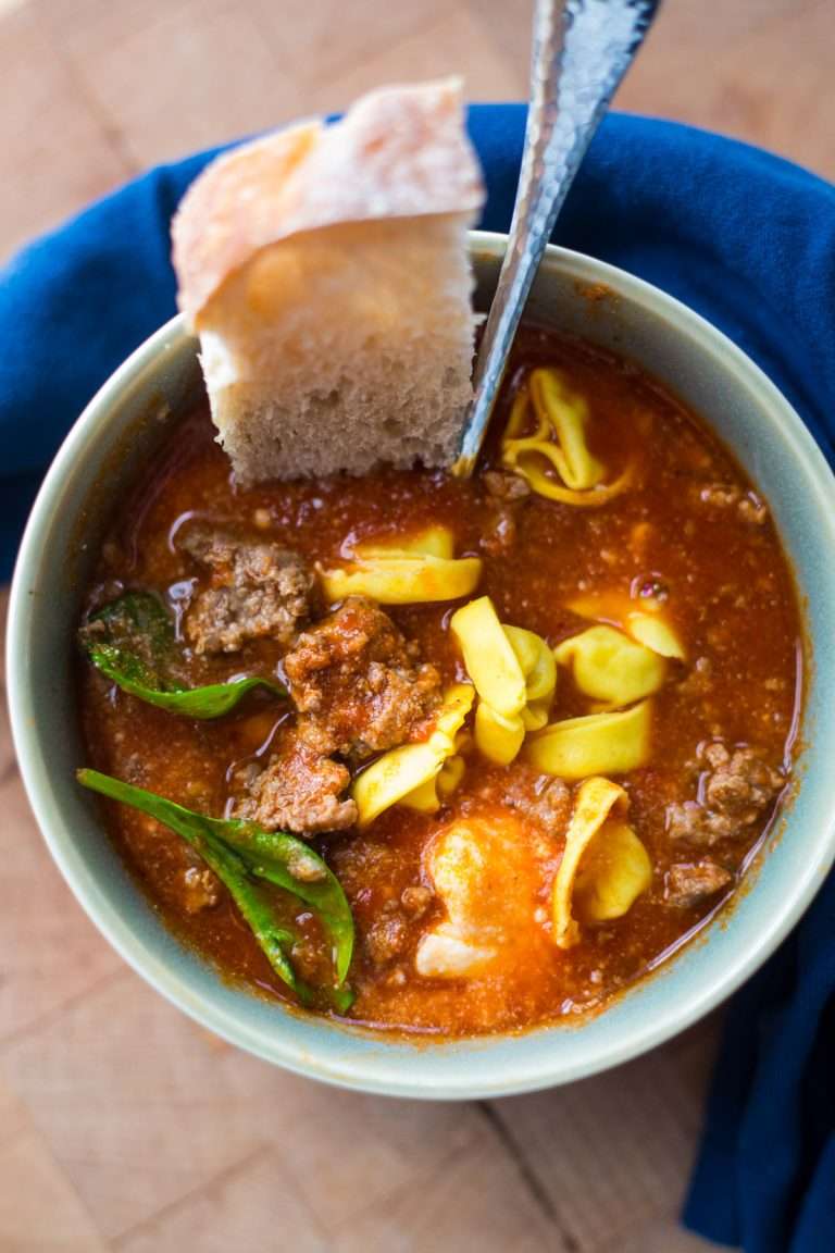 Crock Pot Lasagna Soup